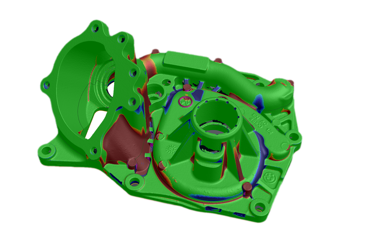 Optische Vermessung CAD-Modell