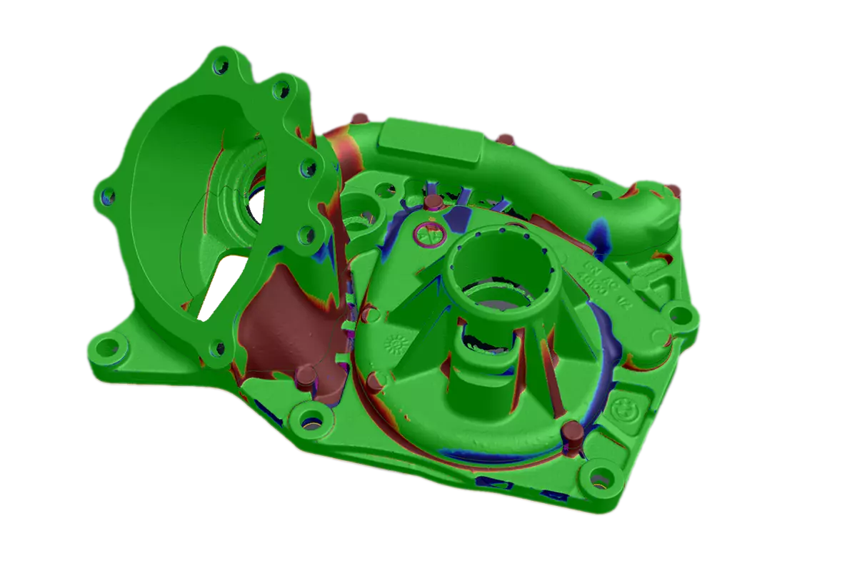 Optische Vermessung CAD-Modell
