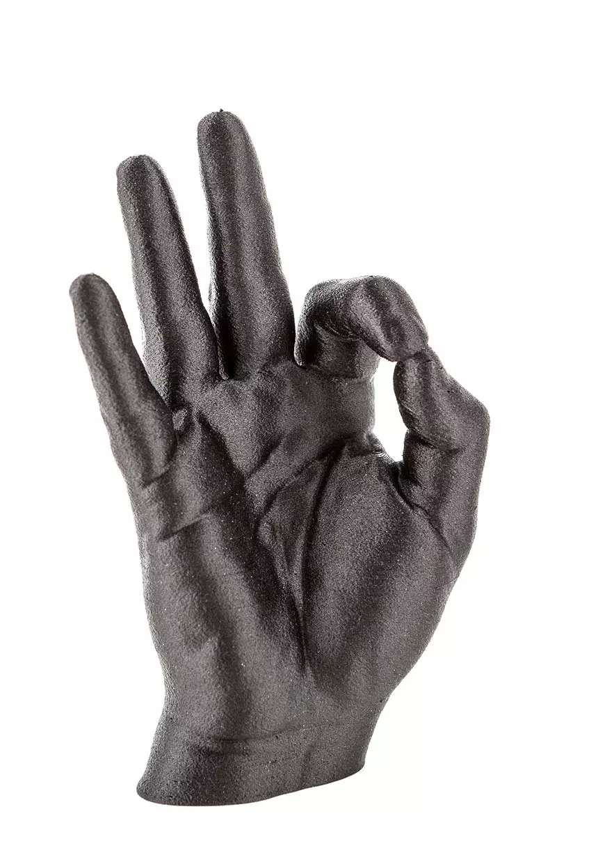 Kercon 3D-Druck Hand Feindruck