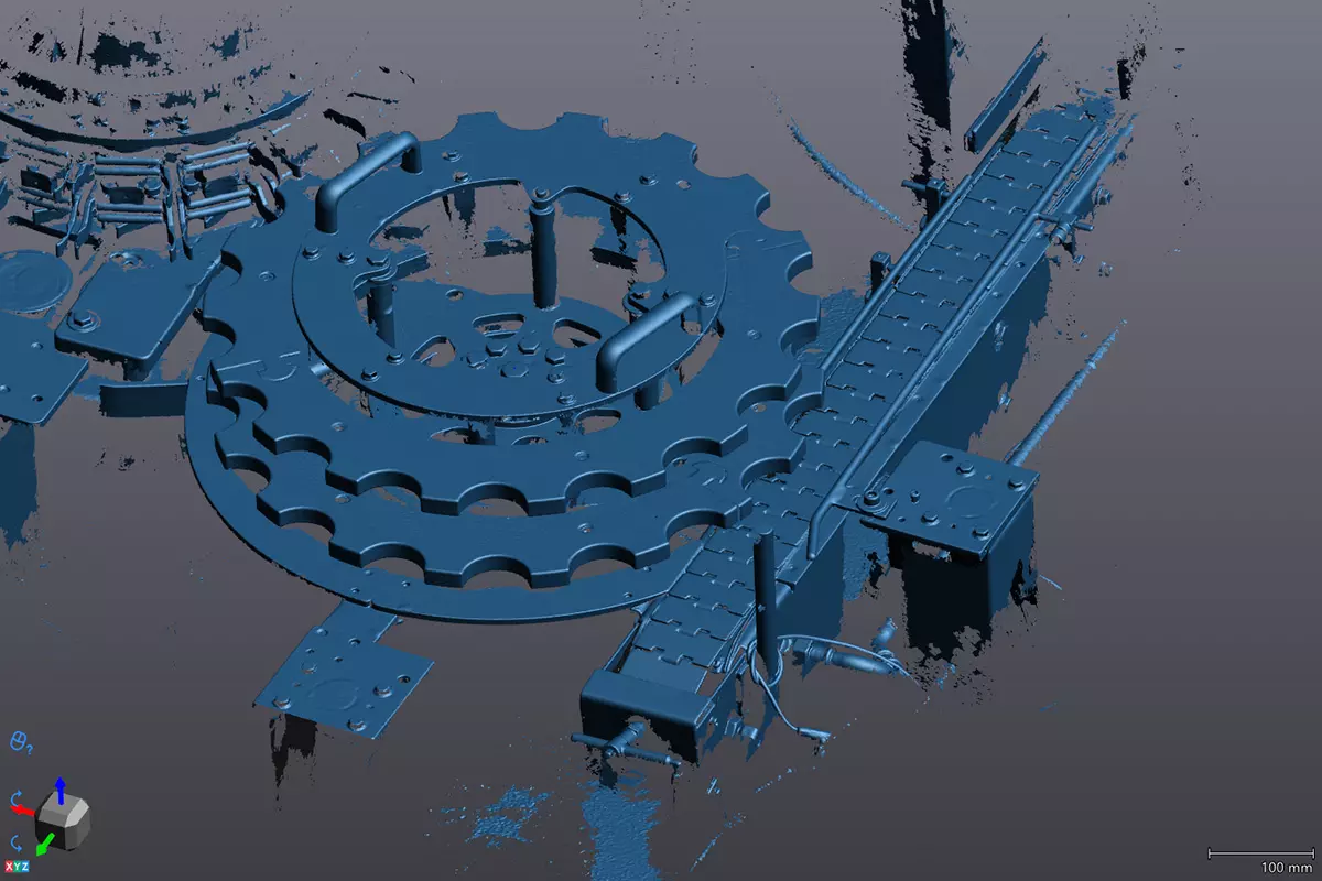 Kercon 3D-Scan Anlagenoptimierung